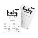 Babyshower invulkaarten (Voorspellingen & Wensen) 25 stuks