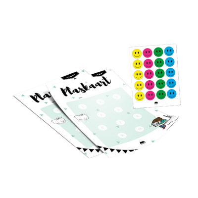 Plaskaart voor Kinderen - Help je kind op een speelse manier zindelijk worden!